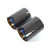 MP Style Carbon Fiber Exhaust Tips