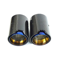 MP Style Carbon Fiber Exhaust Tips