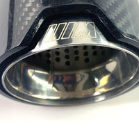 MP Style Carbon Fiber Exhaust Tips