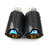 MP Style Carbon Fiber Exhaust Tips