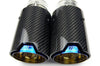 MP Style Carbon Fiber Exhaust Tips