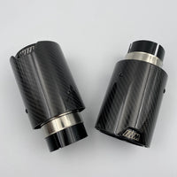 MP Style Carbon Fiber Exhaust Tips