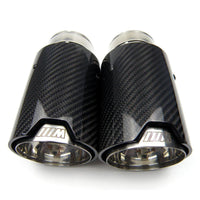 MP Style Carbon Fiber Exhaust Tips