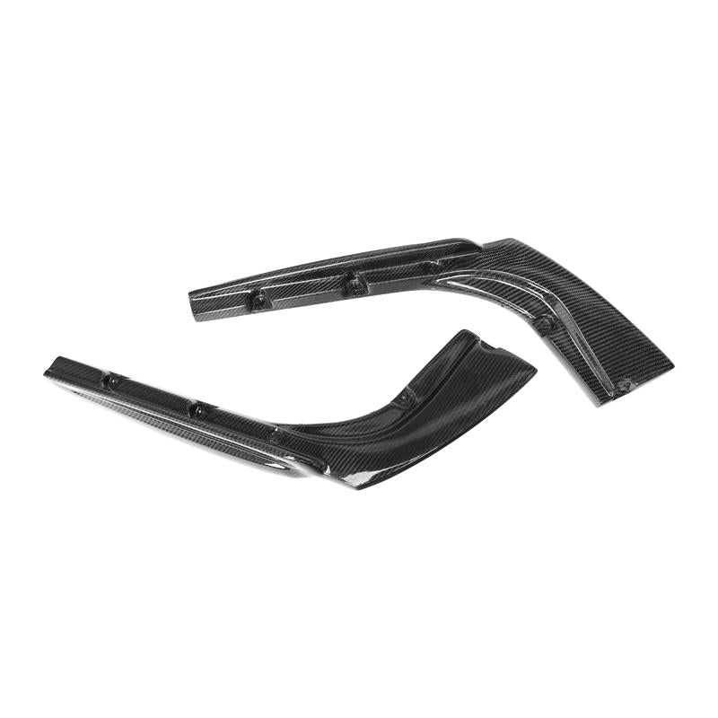 M Performance Style Carbon Fiber Rear Canard Splitters - BMW F32 / F33 / F36 4 Series
