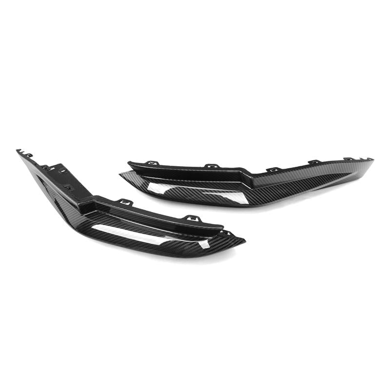 M Performance Style Carbon Fiber Rear Canard Splitters - BMW G80 M3 & G82 / G83 M4