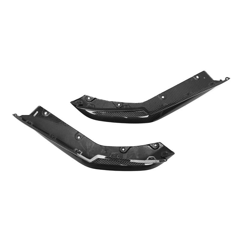 M Performance Style Carbon Fiber Rear Canard Splitters - BMW G80 M3 & G82 / G83 M4