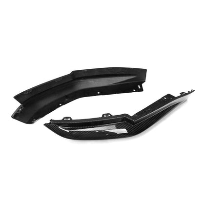 M Performance Style Carbon Fiber Rear Canard Splitters - BMW G80 M3 & G82 / G83 M4