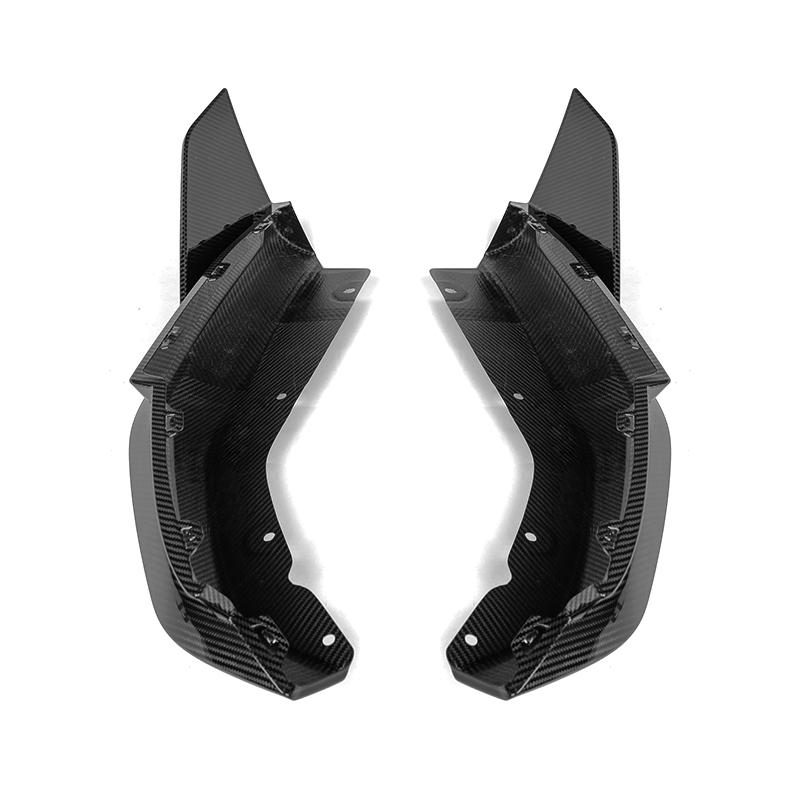 M Performance Style Carbon Fiber Rear Canard Splitters - BMW G80 M3 & G82 / G83 M4