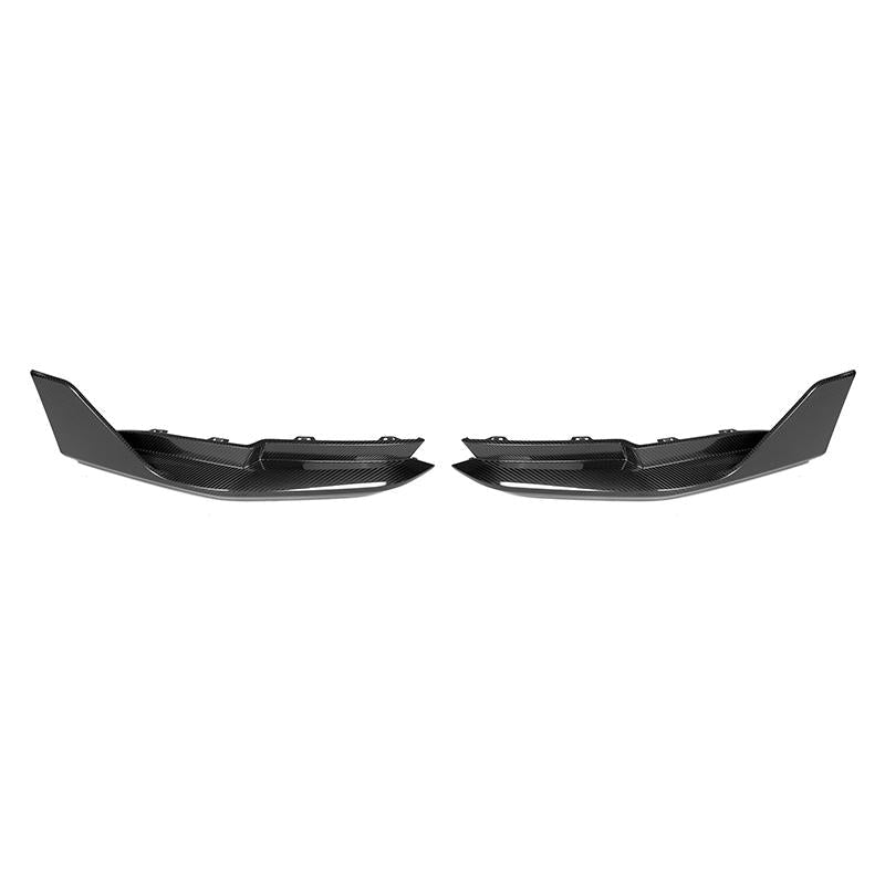 M Performance Style Carbon Fiber Rear Canard Splitters - BMW G80 M3 & G82 / G83 M4