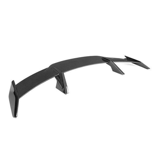 MP Style Carbon Fiber Flow-Through Rear Spoiler Wing – BMW G80 M3 & G82/G83 M4 (2020+)