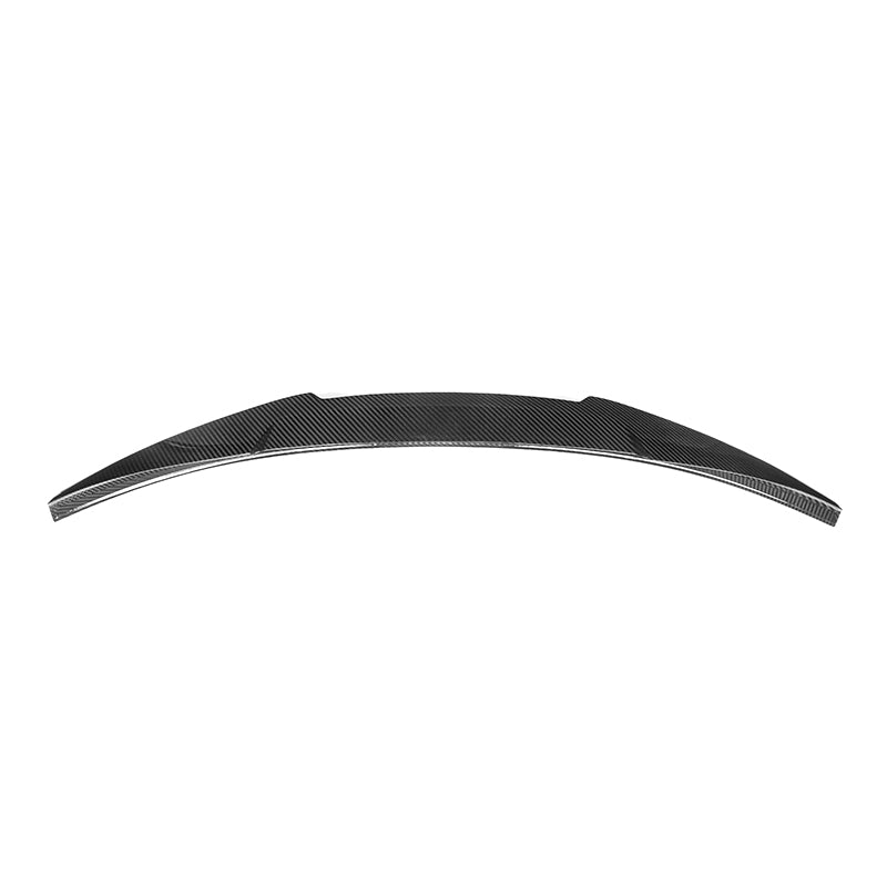 M4 Style Carbon Fiber Trunk Lip Spoiler - Audi B8 A4