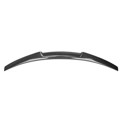 M4 Style Carbon Fiber Trunk Lip Spoiler - Audi B8 A4