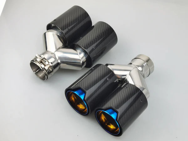 M Performance Carbon Fiber Dual Exhaust Tip – BMW Universal Fit