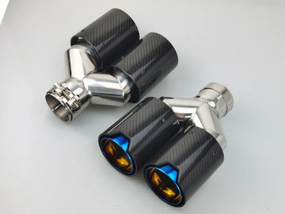M Performance Carbon Fiber Dual Exhaust Tip – BMW Universal Fit