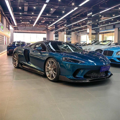 McLaren GT W-Style Dry Carbon Fiber Front Lip Splitter (2020–2023)