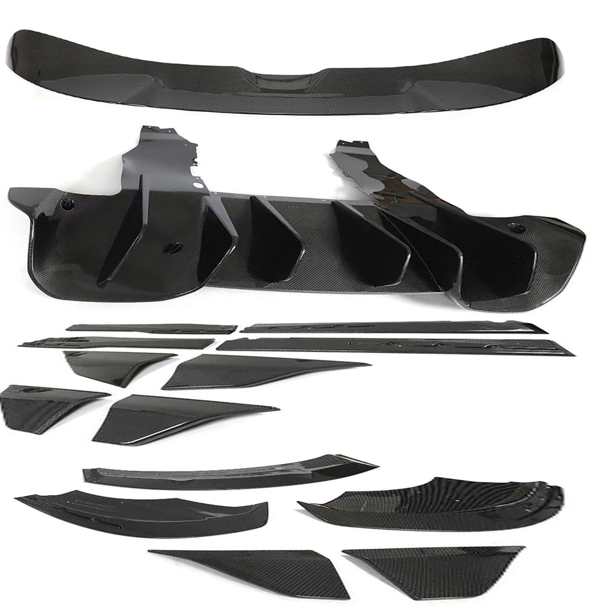 Prepreg Dry Carbon Fiber Aerodynamic Body Kit - McLaren 720S 2017-2022