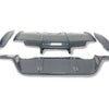 PSM Style Carbon Fiber Rear Diffuser - BMW F06 / F12 / F13 M6