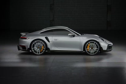 Dry Carbon Fiber Side Skirts w/ Winglets - Porsche 911 992 Turbo S 2020+