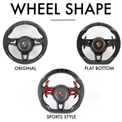 Full Custom Steering Wheel - Porsche