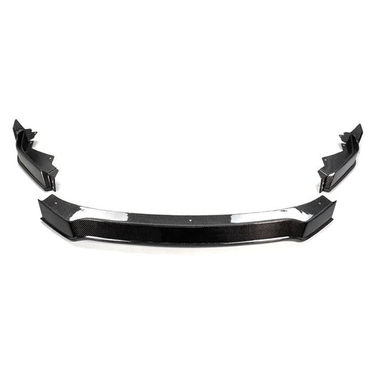 RS Style Carbon Fiber Front Lip (3pc) - Subaru BRZ