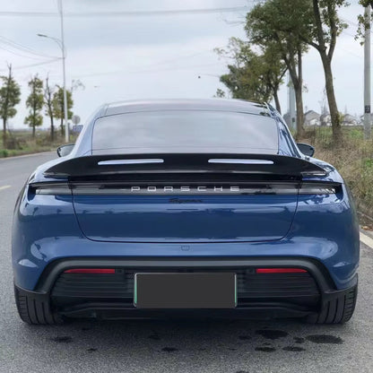 Carbon Fiber Rear Spoiler Wing - Porsche Taycan Turbo / Turbo S 2019-2022