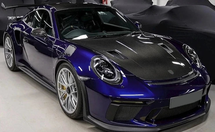 Carbon Fiber GT2RS Style Vented Hood - Porsche 911 991 Carrera / Turbo 2012-2018