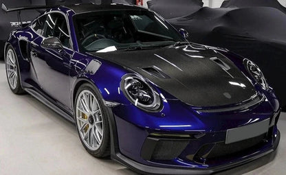 Carbon Fiber GT2RS Style Vented Hood - Porsche 911 991 Carrera / Turbo 2012-2018