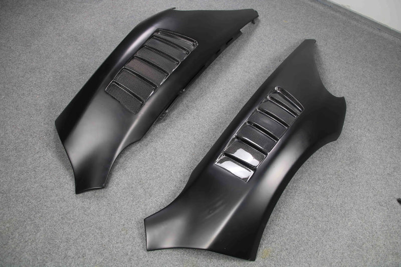 Vented Partial Carbon Fiber Front Fenders - McLaren 650S