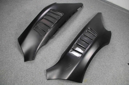 Vented Partial Carbon Fiber Front Fenders - McLaren 650S