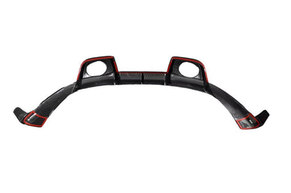 GT Style Dry Carbon Fiber Rear Diffuser - Porsche 911 992 Carrera S/T/4/4S/Targa 4/Targa 4S/GTS 2019-2023