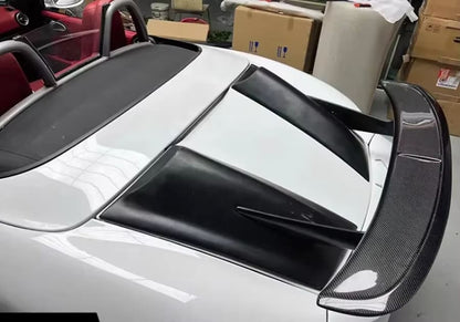 Carbon Fiber Rear Spider Wing - Porsche Cayman / Boxster 981 & 718 982