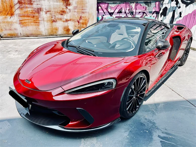 Dry Carbon Fiber Side Mirror Caps - McLaren GT