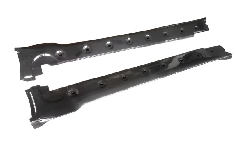 GT3 Style Carbon Fiber Side Skirt Replacement - Porsche 911 992 2019-2024
