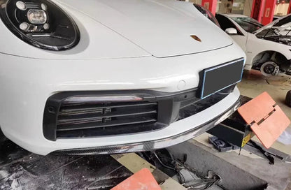 Carbon Fiber Front Lip - Porsche 911 992 Carrera 2019-2024