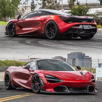V Style Carbon Fiber Aerodynamic Body Kit - McLaren 720S