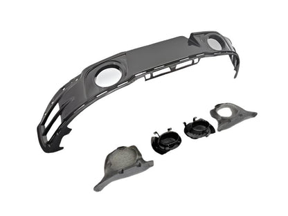 OEM Style Dry Carbon Fiber Rear Diffuser - Porsche 911 992 Carrera 2020-2024