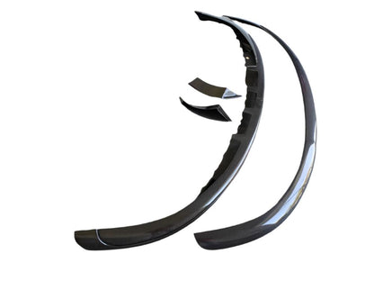 TH Style Carbon Fiber Front Lip - Porsche Taycan 2019-2023