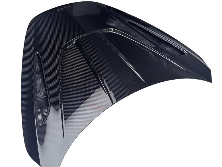 R Style Dry Carbon Fiber Hood Bonnet - McLaren 720S