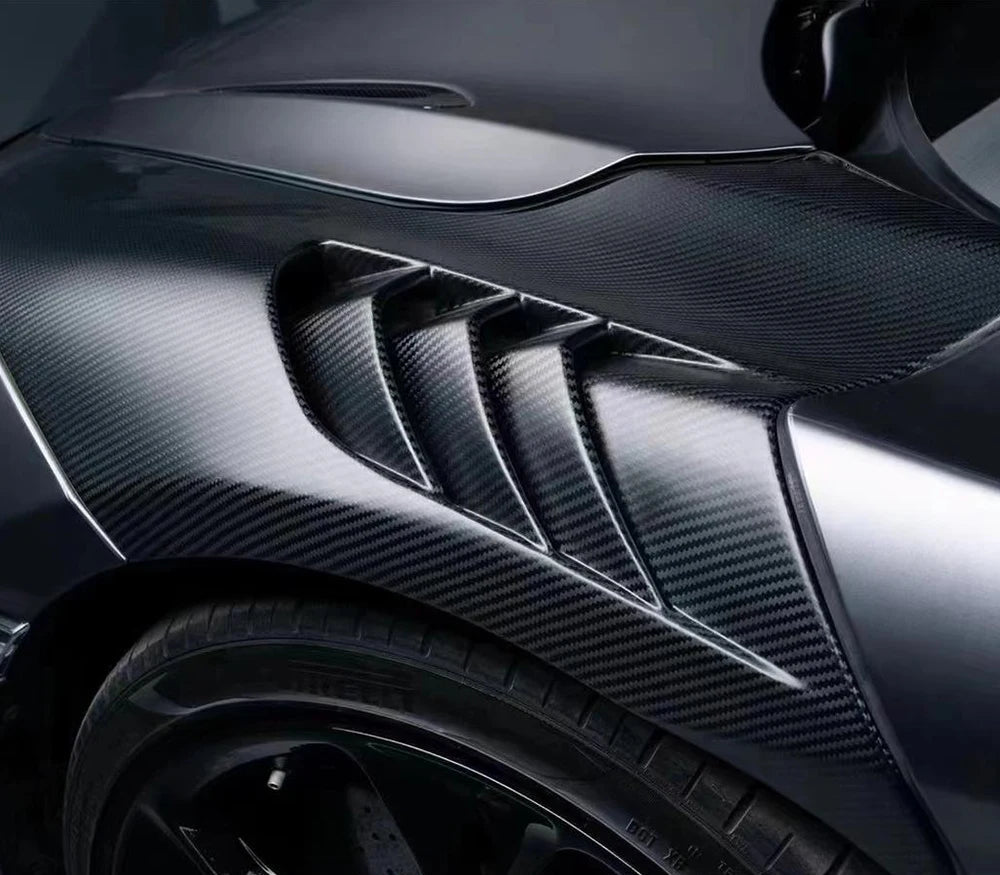 Vented Dry Carbon Fiber Front Fender Set - McLaren 720S / 750S / 765LT