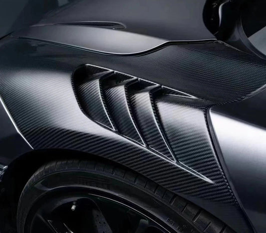 Vented Dry Carbon Fiber Front Fender Set - McLaren 720S / 750S / 765LT