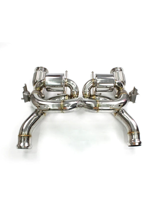 SS304 Stainless Steel High Flow Exhaust with Muffler - McLaren 570S