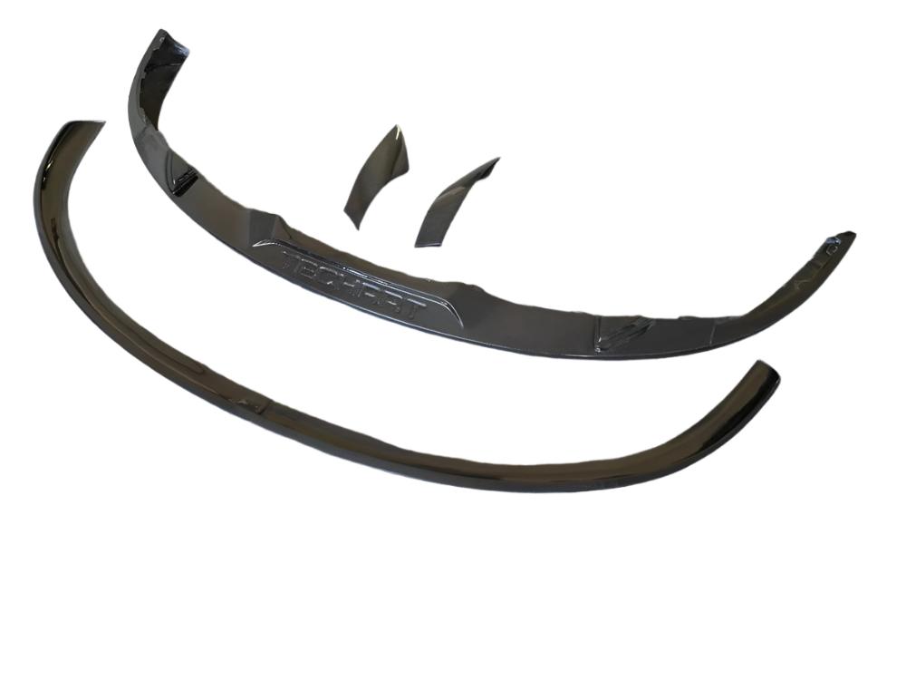 TH Style Carbon Fiber Front Lip - Porsche Taycan 2019-2023