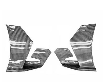 Dry Carbon Fiber Rear Side Splitters – McLaren GT