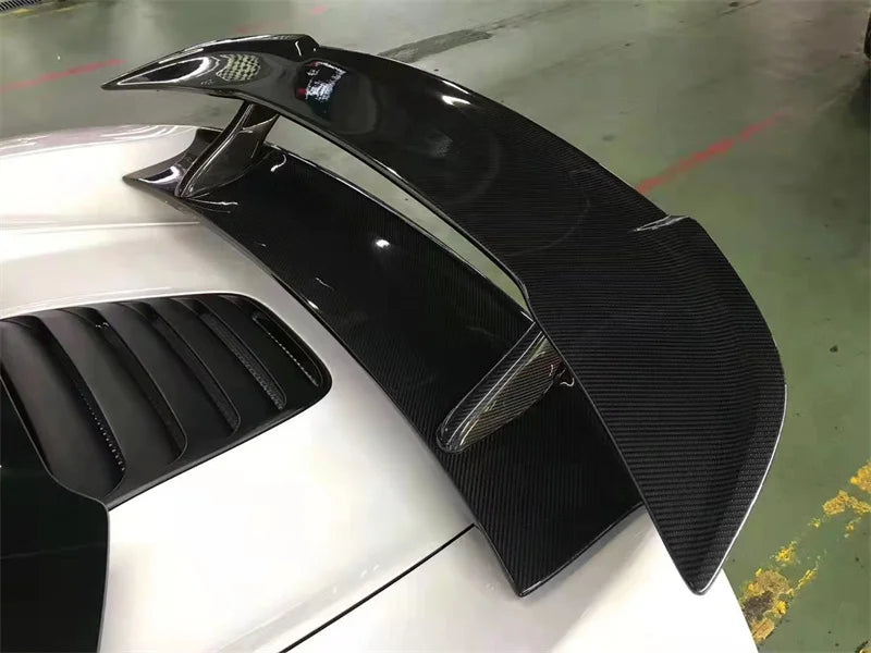 Artisan Style Carbon Fiber Rear Wing with Base Panel - McLaren MP4-12C / 650S