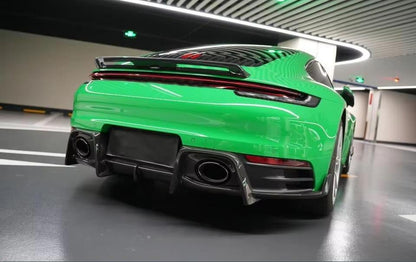 GT Style Dry Carbon Fiber Rear Diffuser - Porsche 911 992 Carrera S/T/4/4S/Targa 4/Targa 4S/GTS 2019-2023