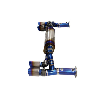 Performance Titanium Alloy Vacuum-Valved Cat-Back Exhaust System - Porsche 911 991.2 Turbo S 3.8L 2017-2019