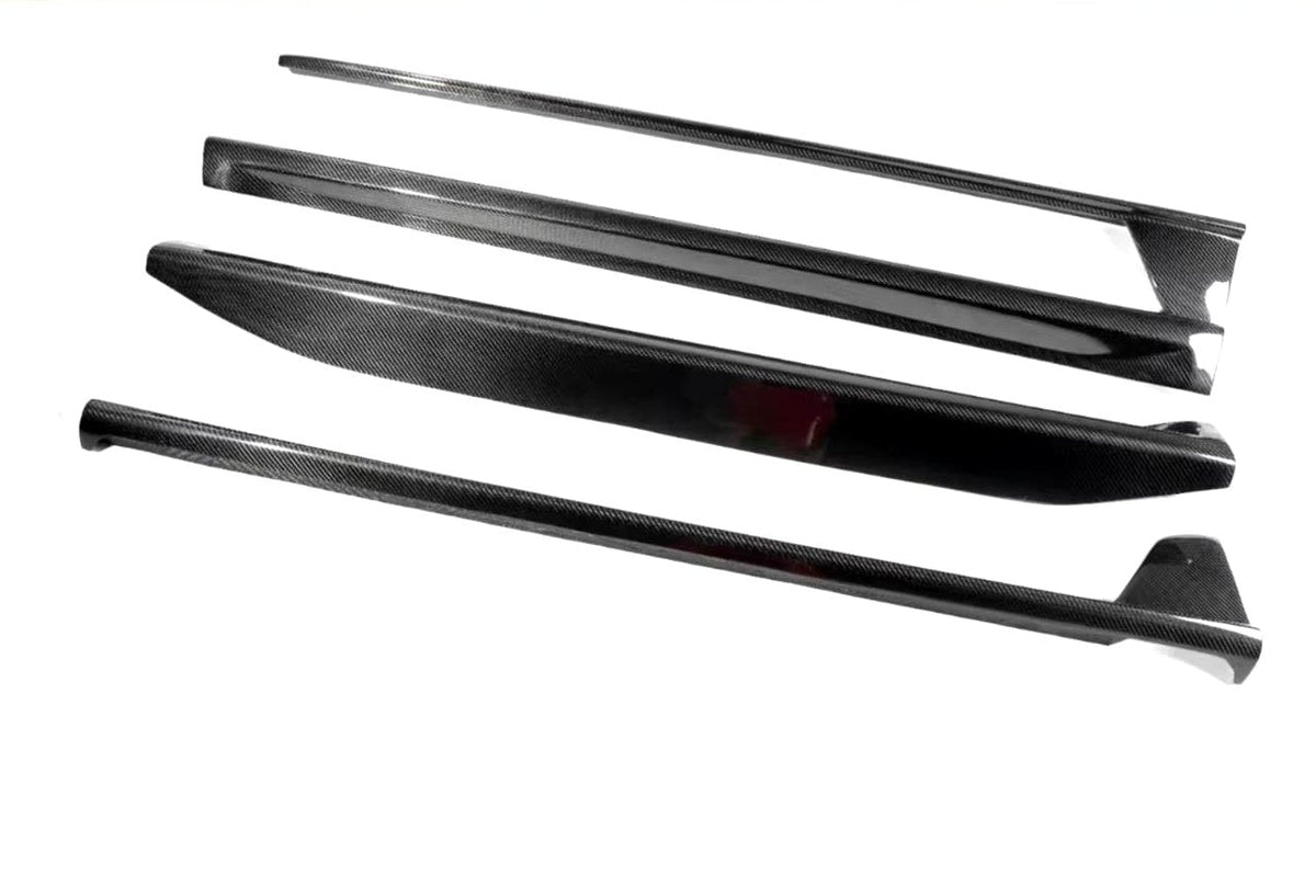 Carbon Fiber Winglet Side Skirt Extensions - Porsche 911 992 Carrera / Turbo S 2019+