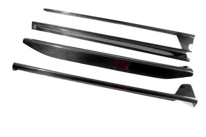 Carbon Fiber Winglet Side Skirt Extensions - Porsche 911 992 Carrera / Turbo S 2019+