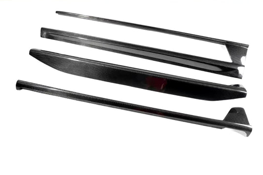 Carbon Fiber Winglet Side Skirt Extensions - Porsche 911 992 Carrera / Turbo S 2019+