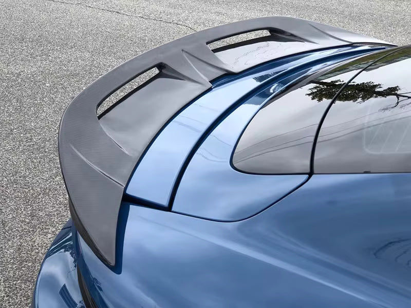 Carbon Fiber Rear Spoiler Wing - Porsche Taycan Turbo / Turbo S 2019-2022